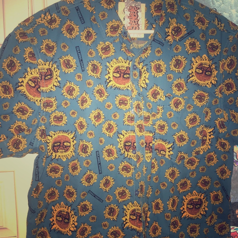 NWT Unisex Sublime Button Up